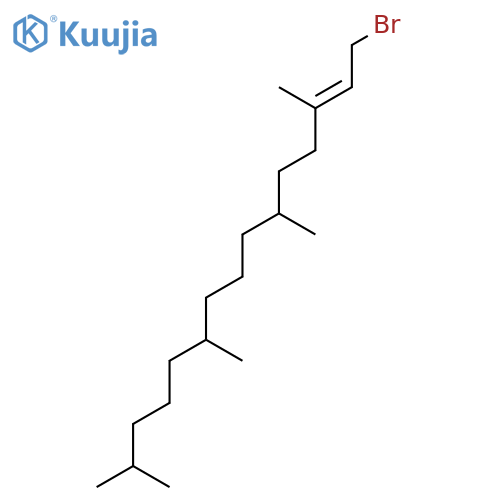 2-Pentadecene, 1-bromo-3,6,10,14-tetramethyl- structure