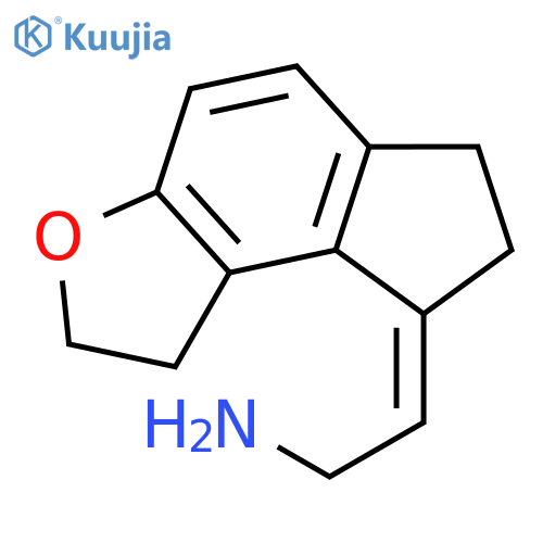(E)-2-(1,6,7,8-Tetrahydro-2H-indeno5,4-bfuran-8-ylidene)ethylamine structure