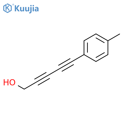 2,4-PENTADIYN-1-OL, 5-(4-METHYLPHENYL)- structure