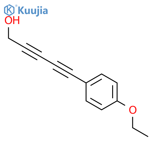 2,4-Pentadiyn-1-ol,5-(4-ethoxyphenyl)- structure