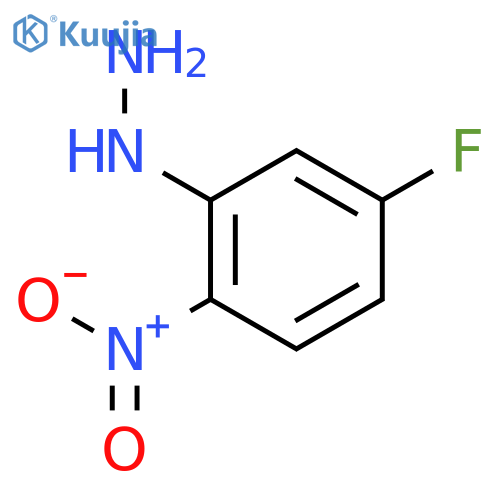 Hydrazine,(5-fluoro-2-nitrophenyl)- structure