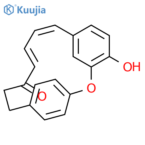 (8Z,10E)-4-Hydroxy-2-oxatricyclo[13.2.2.13,7]icosa-1(17),3,5,7(20),8,10,15,18-octaen-12-one structure