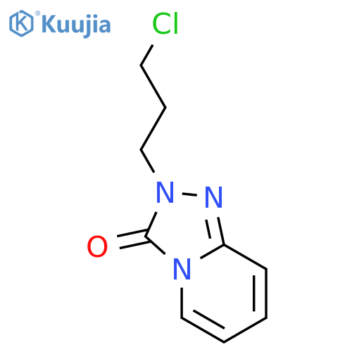 2-(3-Chloropropyl)-1,2,4-Triazolo4,3-apyridin-3(2H)-one structure