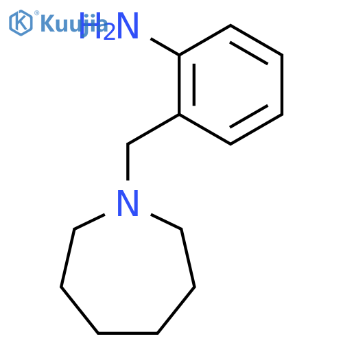 2-Azepan-1-ylmethyl-phenylamine structure