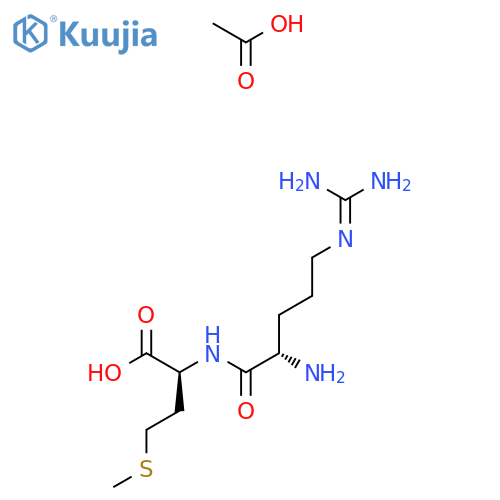 H-Arg-Met-OH acetate structure