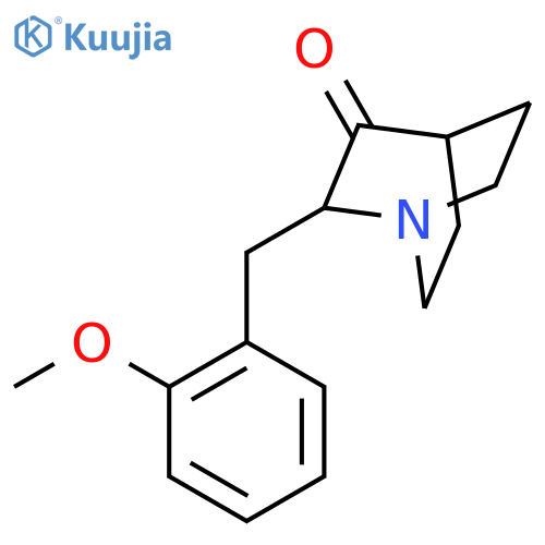 2-(2-Methoxybenzyl)quinuclidin-3-one structure