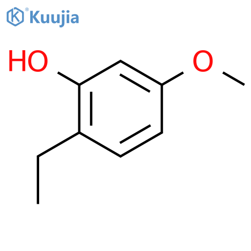 2-Ethyl-5-methoxyphenol structure