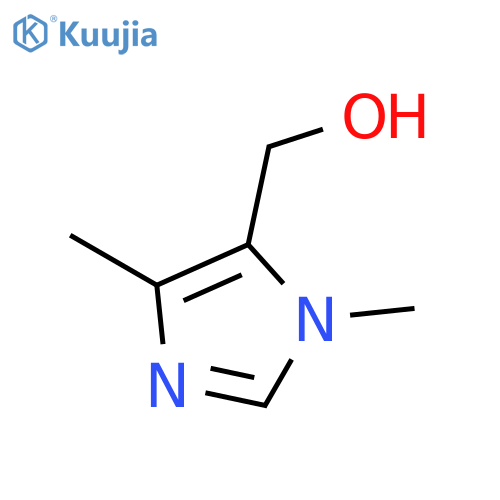 1,4-dimethyl-1H-Imidazole-5-methanol structure
