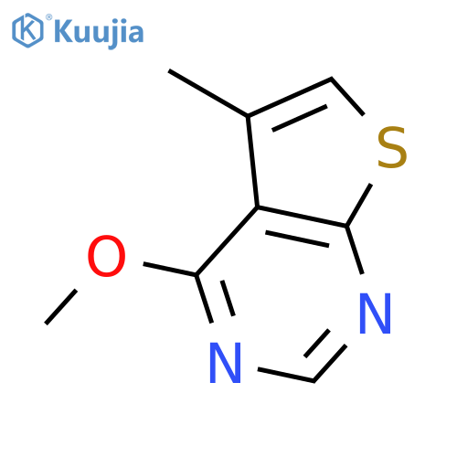 4-Methoxy-5-methylthieno[2,3-d]pyrimidine structure