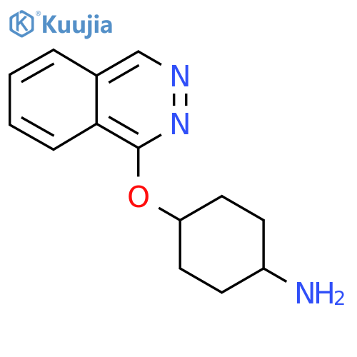 [4-(Phthalazin-1-yloxy)cyclohexyl]amine structure