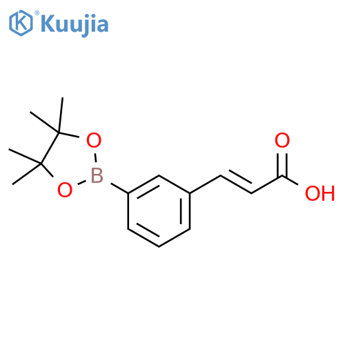 (2E)-3-[3-(Tetramethyl-1,3,2-Dioxaborolan-2-Yl)Phenyl]Prop-2-Enoic Acid(WX652059) structure