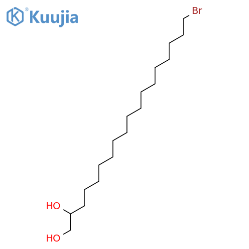 1,2-Octadecanediol, 18-bromo- structure
