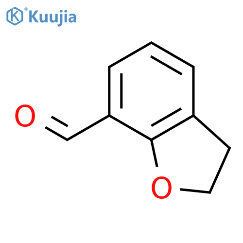 2,3-Dihydro-1-benzofuran-7-carbaldehyde structure