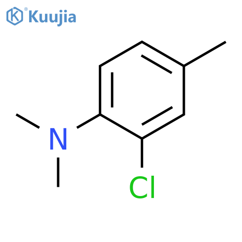 2-Chloro-N,N,4-trimethylbenzenamine structure