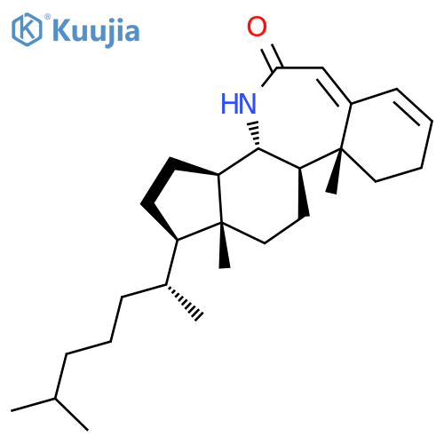 (1R,2R,11S,12R,15R,16R)-2,16-Dimethyl-15-[(2R)-6-methylheptan-2-yl]-10-azatetracyclo[9.7.0.02,7.012,16]octadeca-5,7-dien-9-one structure