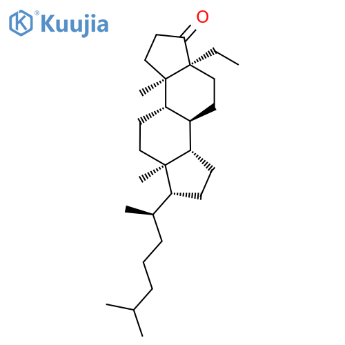 (3Ar,3bS,5aR,6R,8aS,8bS,10aS)-10a-ethyl-3a,5a-dimethyl-6-[(2R)-6-methylheptan-2-yl]-2,3,3b,4,5,6,7,8,8a,8b,9,10-dodecahydroindeno[5,4-e]inden-1-one structure