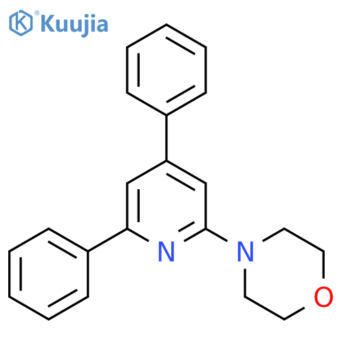 Morpholine, 4-(4,6-diphenyl-2-pyridinyl)- structure