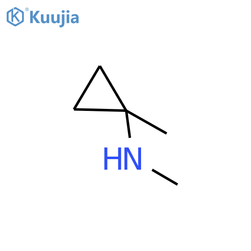 N,1-dimethylcyclopropan-1-amine structure
