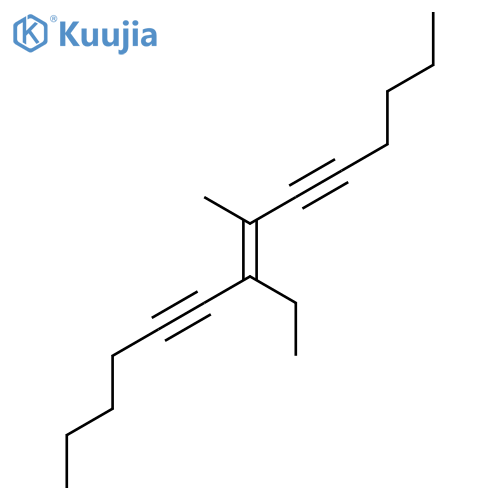 7-Tetradecene-5,9-diyne, 7-ethyl-8-methyl-, (E)- structure