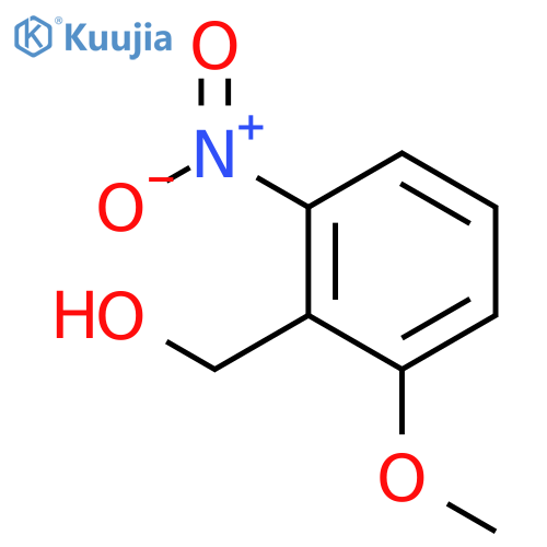 (2-Methoxy-6-nitrophenyl)methanol structure