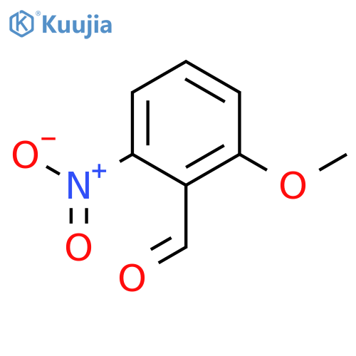 2-Methoxy-6-nitro-benzaldehyde structure