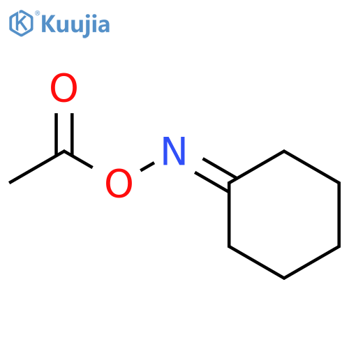 Cyclohexanone, O-acetyloxime structure