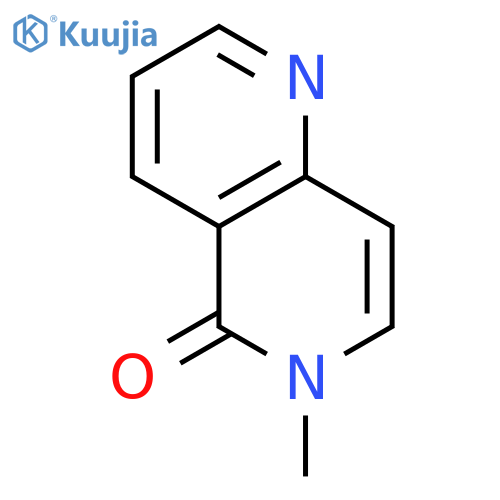 1,6-Naphthyridin-5(6H)-one,6-methyl- structure