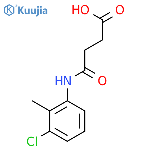 4-(3-Chloro-2-methylphenyl)amino-4-oxobutanoic Acid structure