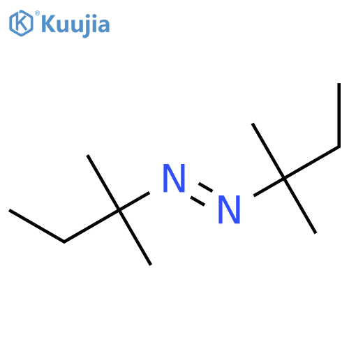 Diazene,1,2-bis(1,1-dimethylpropyl)- structure