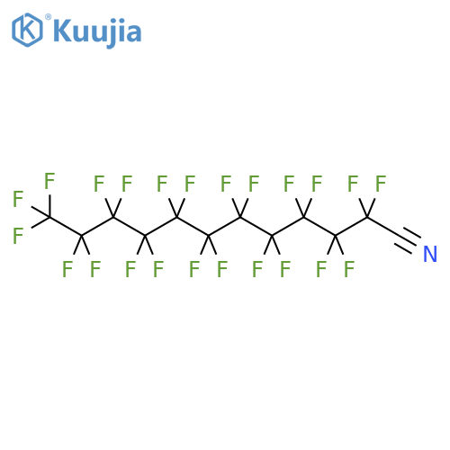 Dodecanenitrile, tricosafluoro- structure