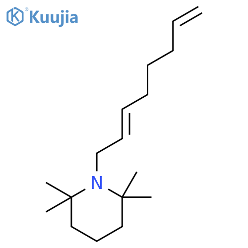Piperidine, 2,2,6,6-tetramethyl-1-(2,7-octadienyl)- structure