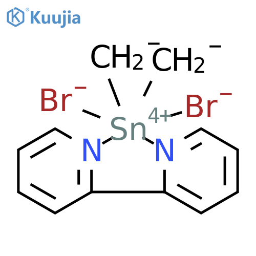 Tin, (2,2'-bipyridine-n,n')dibromodimethyl- structure