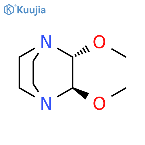 1,4-Diazabicyclo[2.2.2]octane,2,3-dimethoxy-, (2R,3R)-rel- structure