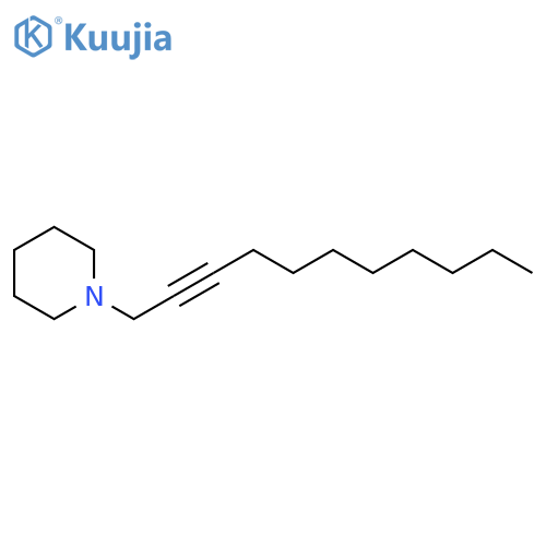 Piperidine, 1-(2-undecynyl)- structure