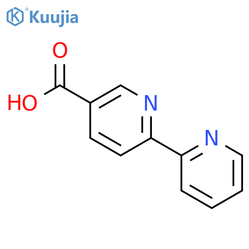 6-(2-pyridyl)pyridine-3-carboxylic acid structure