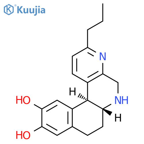 trans-3-Propyl-5,6,6a,7,8,12b-hexahydronaphtho[1,2-f][1,7]naphthyridine-10,11-diol structure