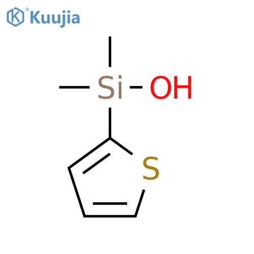 Thien-2-yl-dimethylsilanol structure