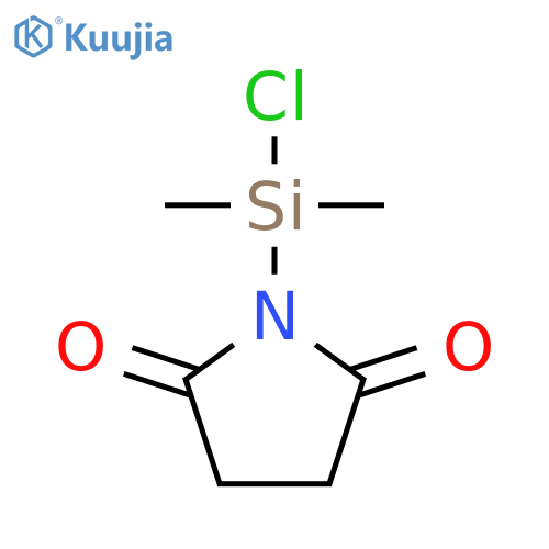2,5-PYRROLIDINEDIONE, 1-(CHLORODIMETHYLSILYL)- structure