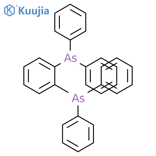 Arsine, phenylenebis[diphenyl- structure