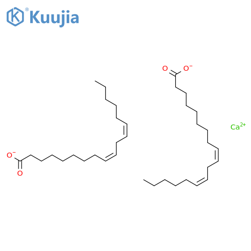 9,12-Octadecadienoicacid (9Z,12Z)-, calcium salt (2:1) structure