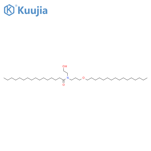 Hexadecanamide, N-[3-(hexadecyloxy)propyl]-N-(2-hydroxyethyl)- structure