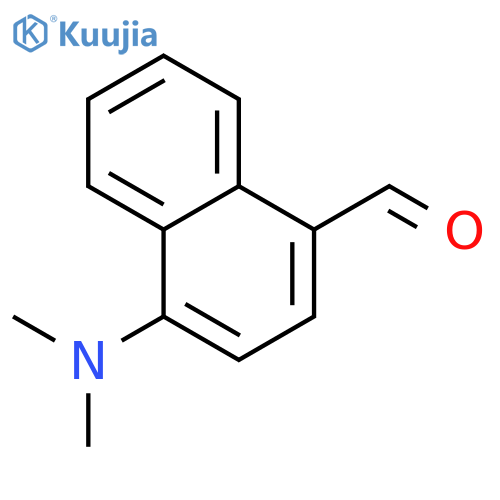 4-(Dimethylamino)-1-naphthalenecarboxaldehyde structure