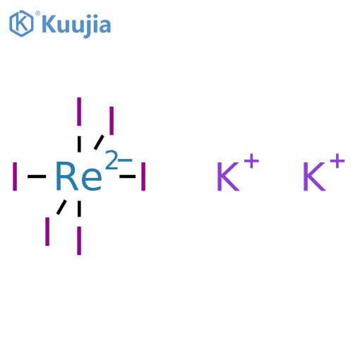 Rhenate(2-), hexaiodo-,potassium (1:2), (OC-6-11)- structure