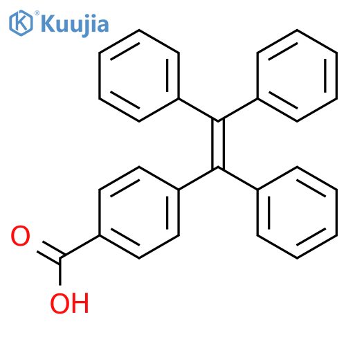 4-(1,2,2-Triphenylethenyl)benzoic acid structure
