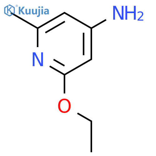 2-Ethoxy-6-methylpyridin-4-amine structure