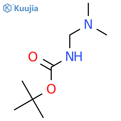 Carbamic acid, [(dimethylamino)methyl]-, 1,1-dimethylethyl ester (9CI) structure