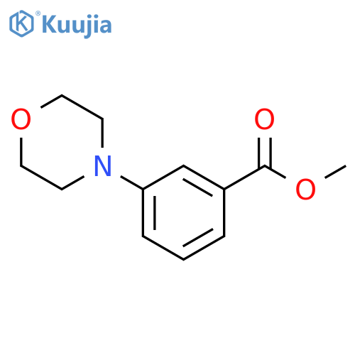 3-(4-Morpholinyl)benzoic Acid Methyl Ester structure