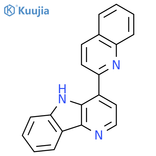 5H-Pyrido[3,2-b]indole, 4-(2-quinolinyl)- structure