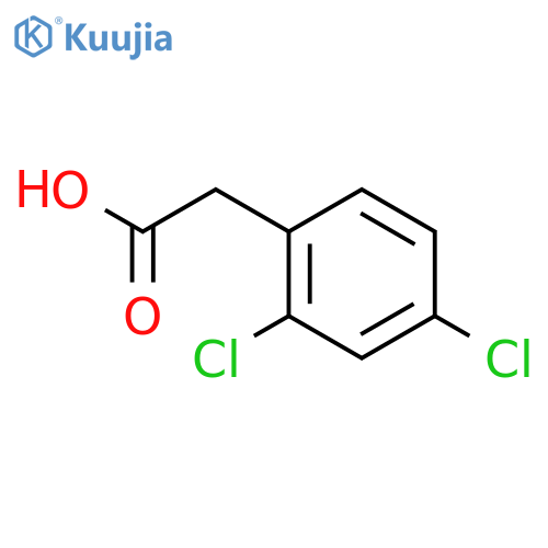 2,4-Dichlorophenylacetic acid structure