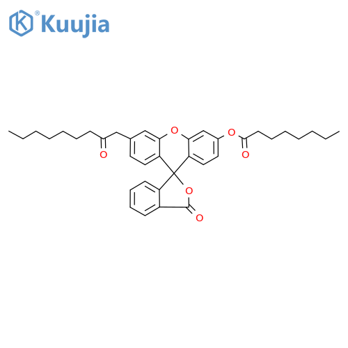 Fluorescein dioctanoate structure